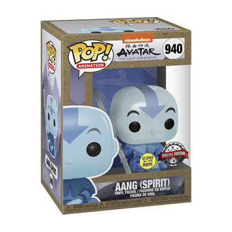 Funko Pop Animation: Avatar - Avatar Aang Espiritu Exclusivo