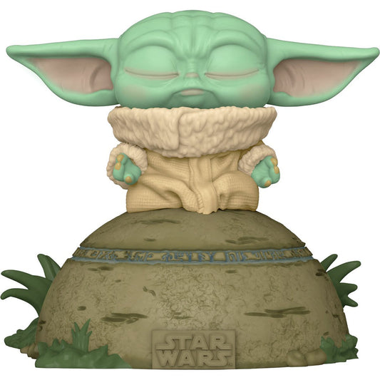 Funko Pop Deluxe: Mandalorian - Baby Yoda Grogu usando la Fuerza - Akiba