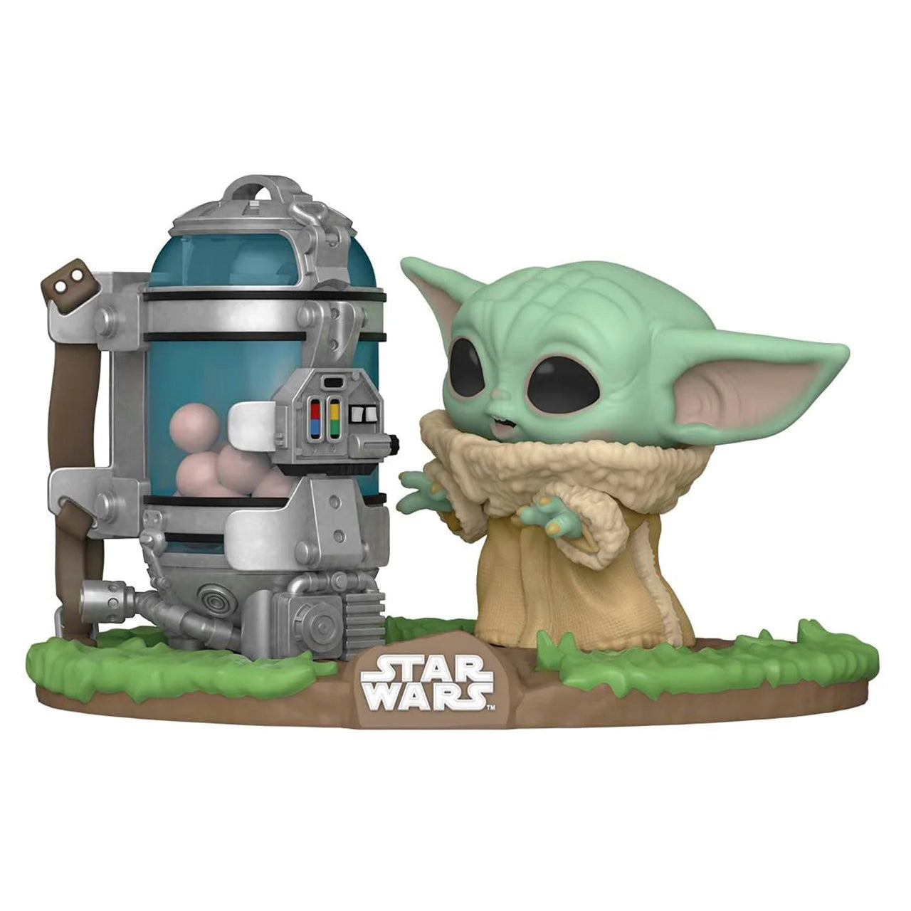 Funko Pop Star Wars: El Mandaloriano - Baby Yoda con Capsula