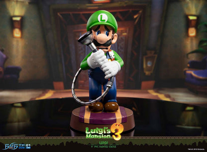 First 4 Figures Mario Bros: Luigis Mansion 3 - Luigi Cazafantasmas Edicion Estandar