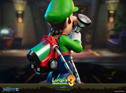 First 4 Figures Mario Bros: Luigis Mansion 3 - Luigi Cazafantasmas Edicion Estandar