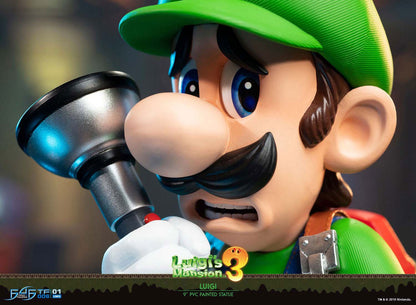 First 4 Figures Mario Bros: Luigis Mansion 3 - Luigi Cazafantasmas Edicion Estandar