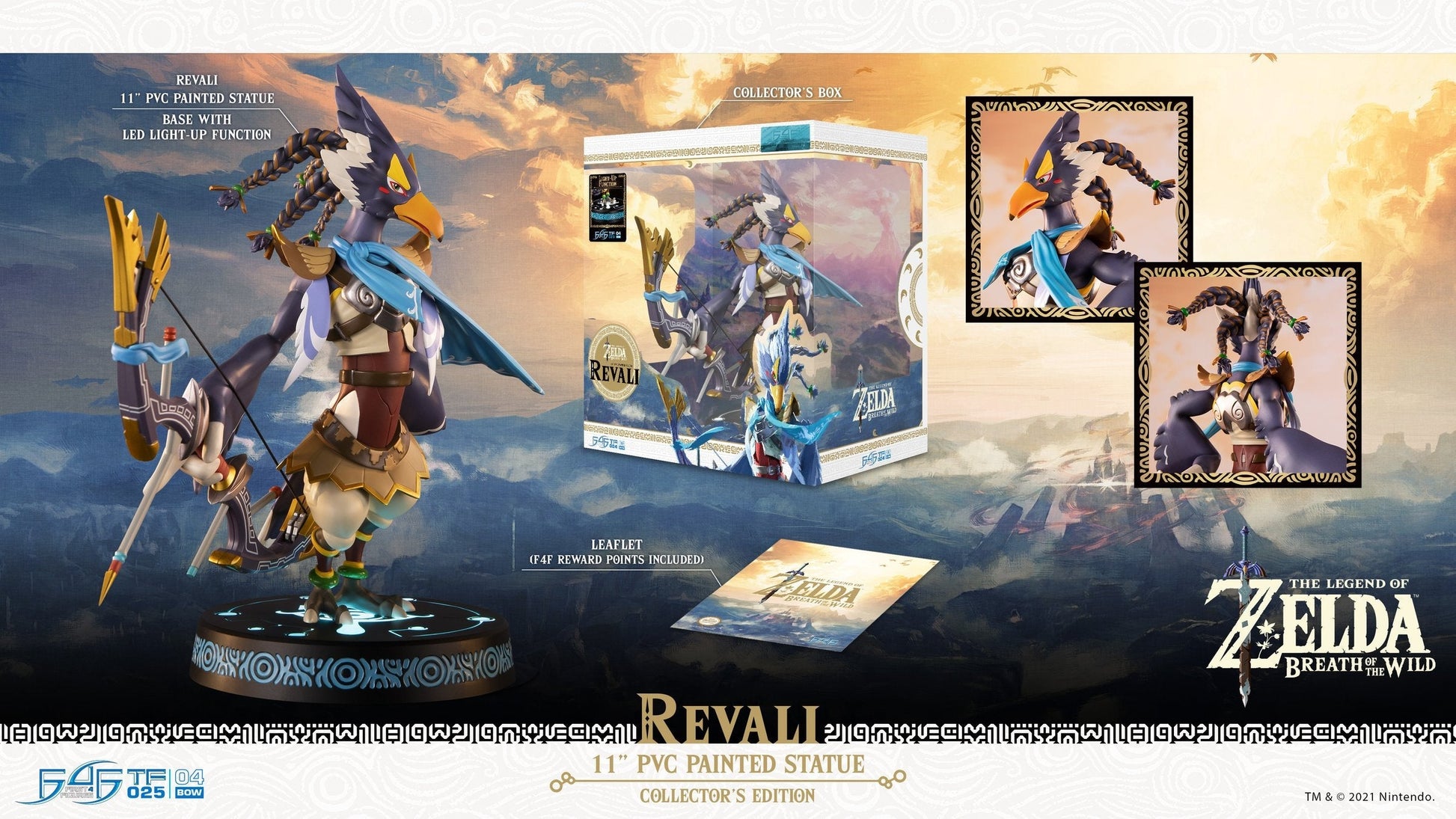 First 4 Figures The Legend Of Zelda: Breath Of The Wild - Revali Edicion Coleccionista 10 Pulgadas Preventa - Akiba