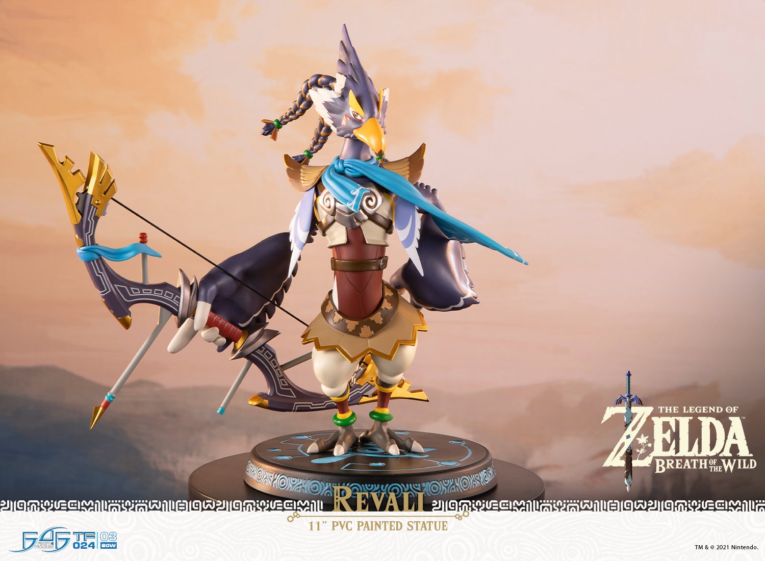 First 4 Figures The Legend Of Zelda: Breath Of The Wild - Revali Edicion Estandar 10 Pulgadas Preventa - Akiba