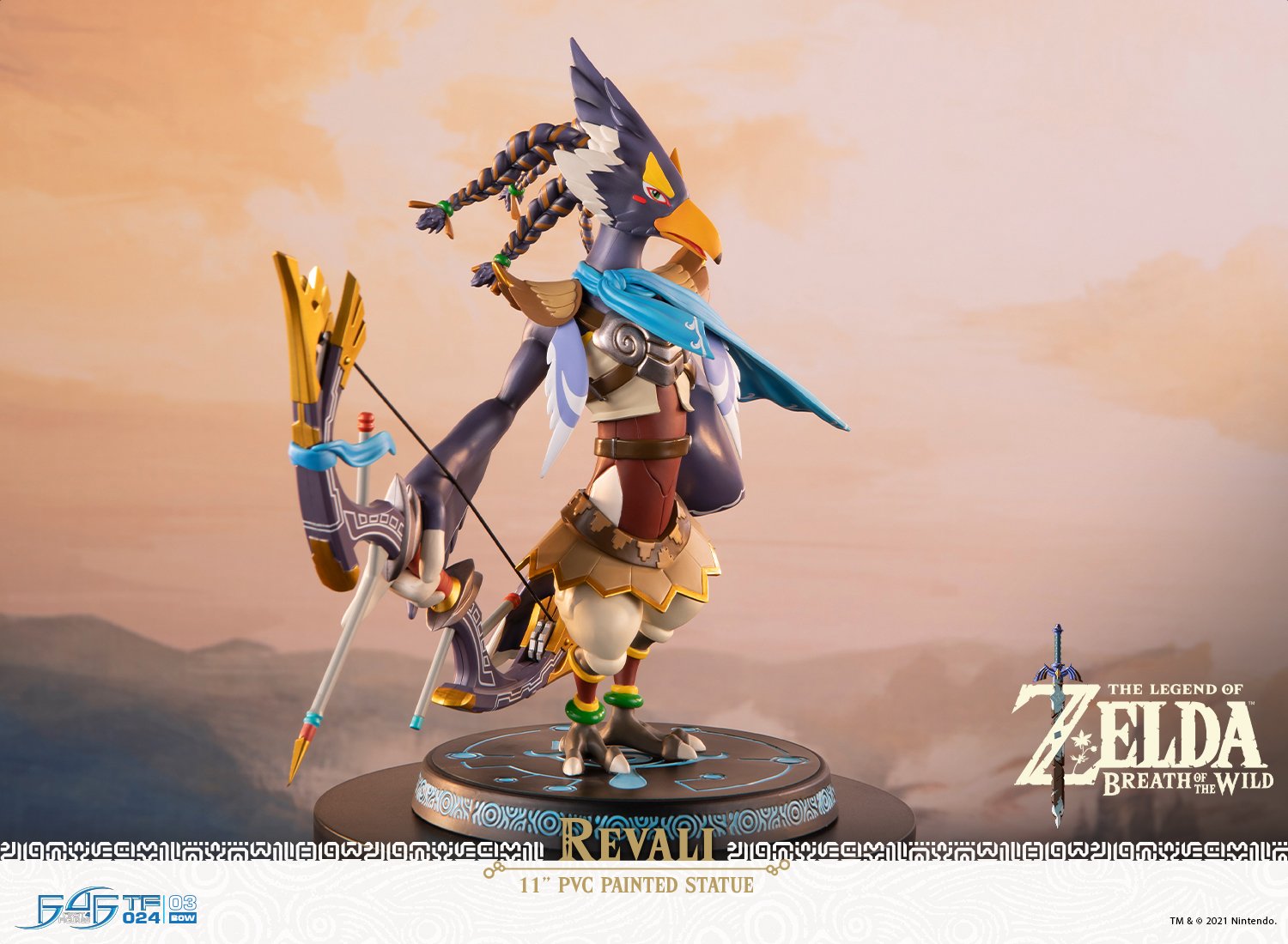 First 4 Figures The Legend Of Zelda: Breath Of The Wild - Revali Edicion Estandar 10 Pulgadas Preventa - Akiba