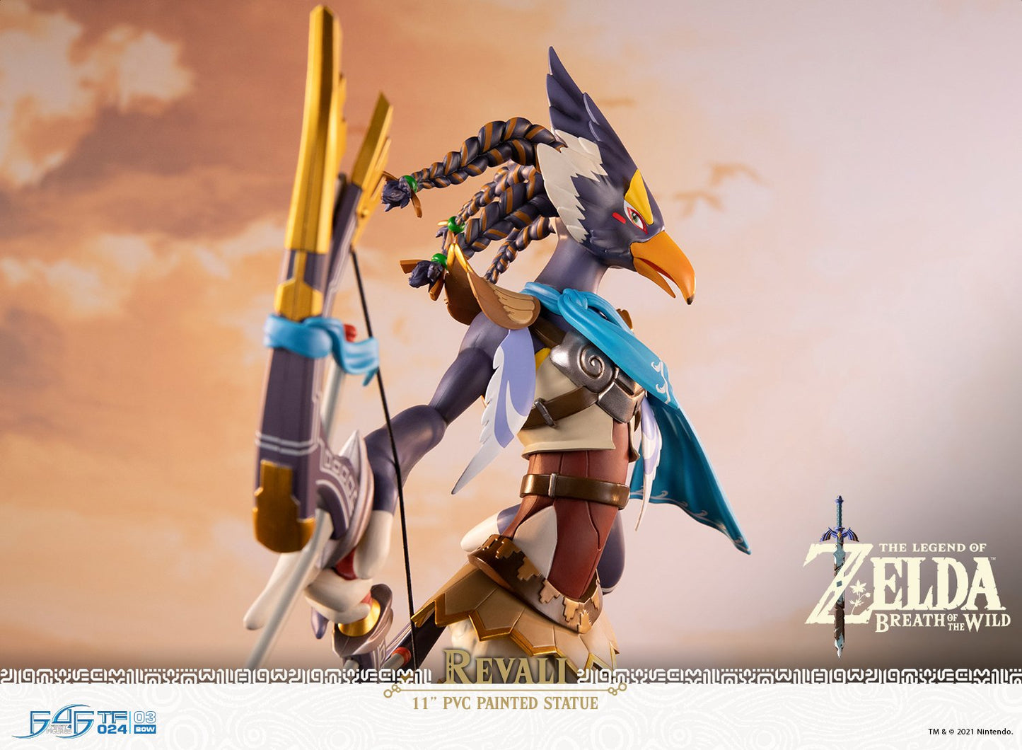 First 4 Figures The Legend Of Zelda: Breath Of The Wild - Revali Edicion Estandar 10 Pulgadas Preventa - Akiba