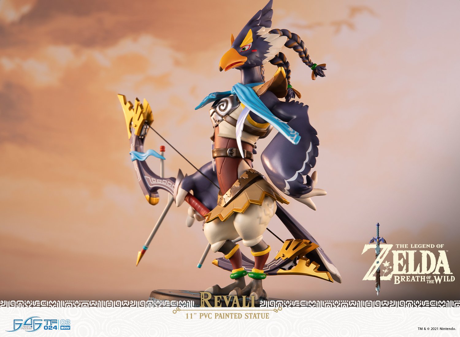 First 4 Figures The Legend Of Zelda: Breath Of The Wild - Revali Edicion Estandar 10 Pulgadas Preventa - Akiba