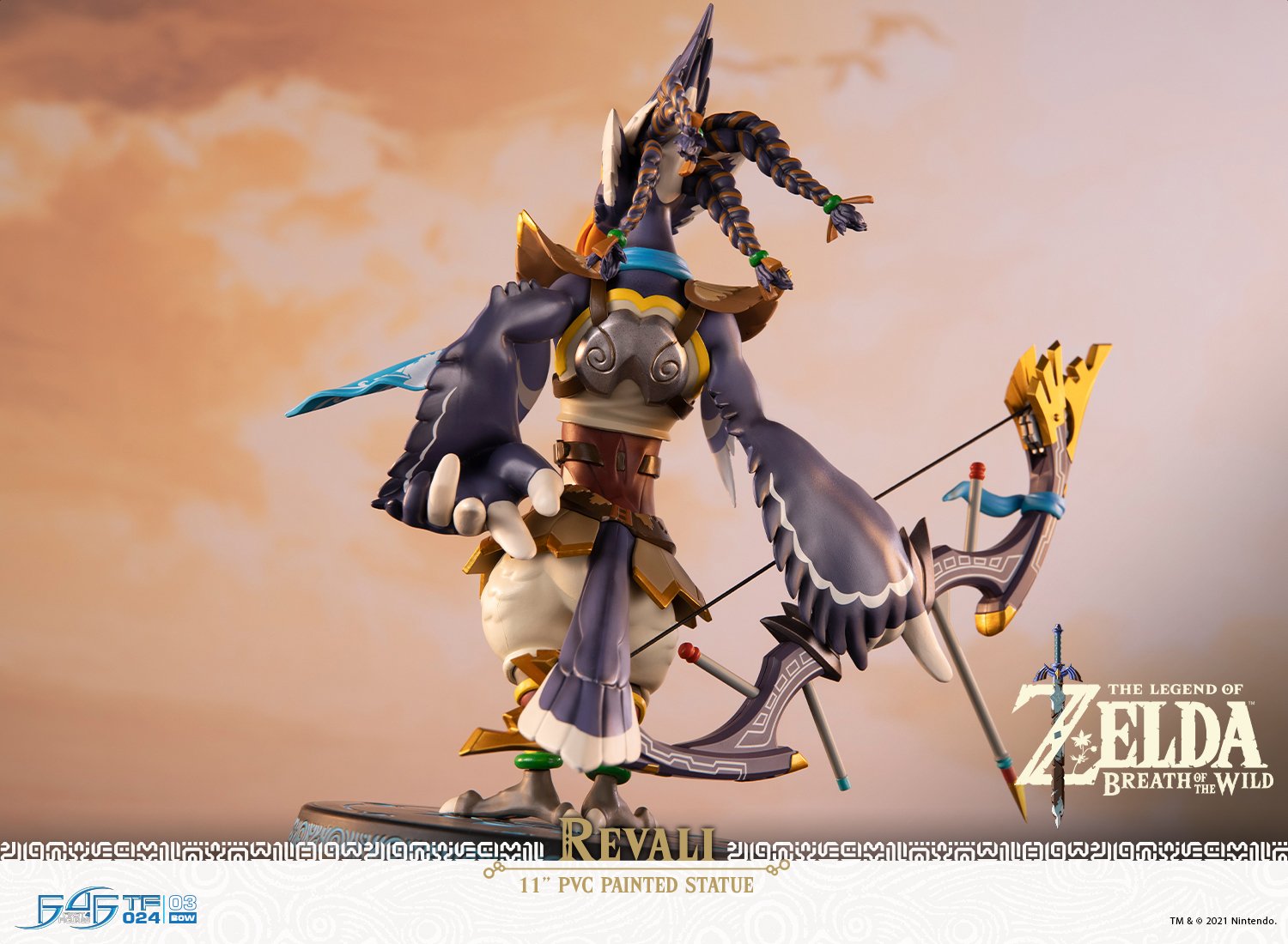 First 4 Figures The Legend Of Zelda: Breath Of The Wild - Revali Edicion Estandar 10 Pulgadas Preventa - Akiba