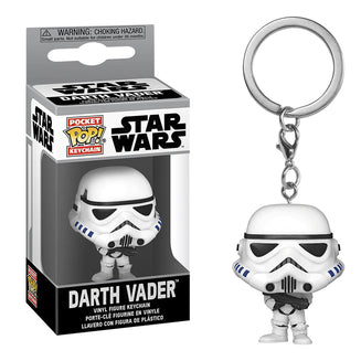 Funko Pop Keychain Star Wars : Star Wars Clasicos - Stormtrooper Llavero