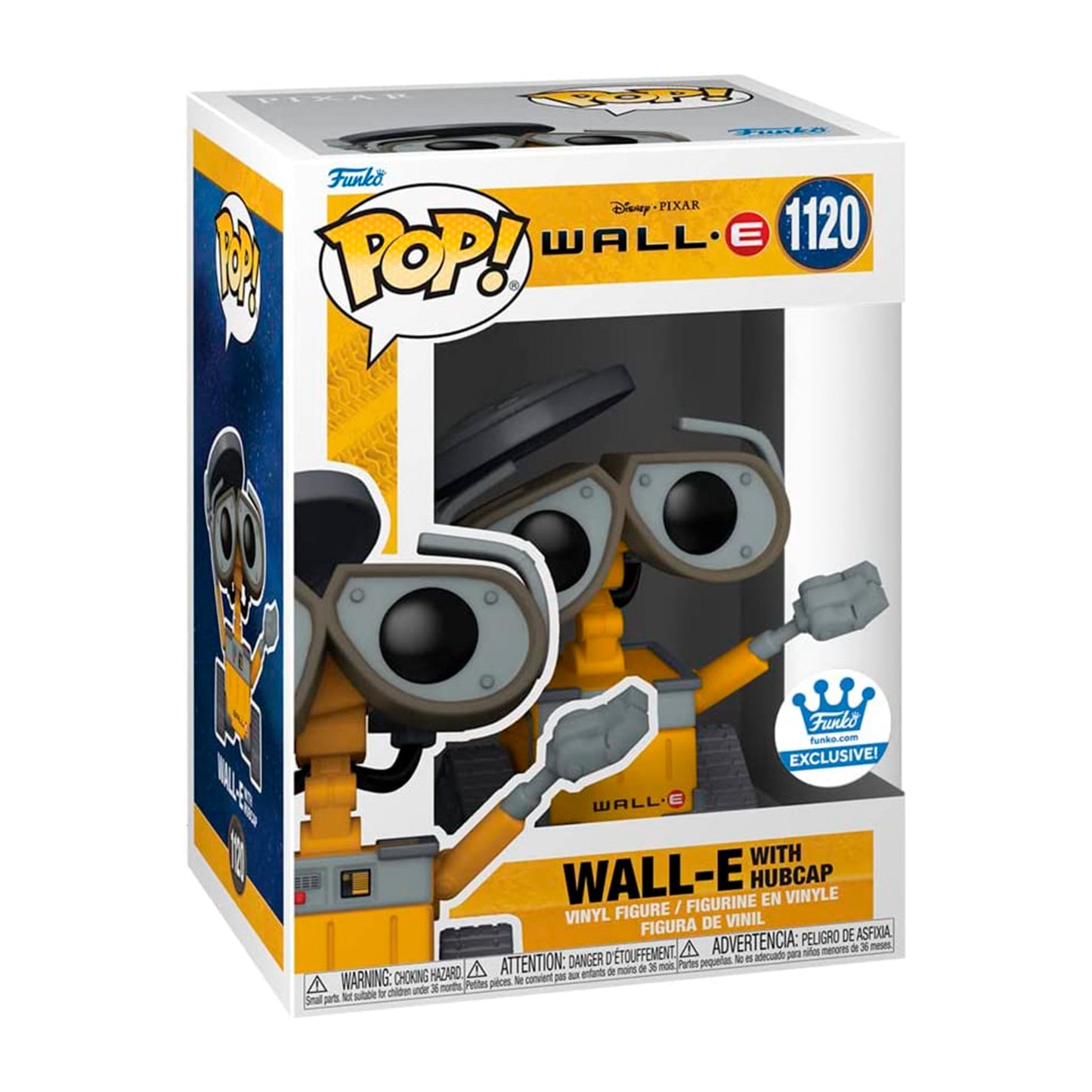 Funko Pop Disney: Wall-E: Wall-E con Tapa de Basura Funko Shop