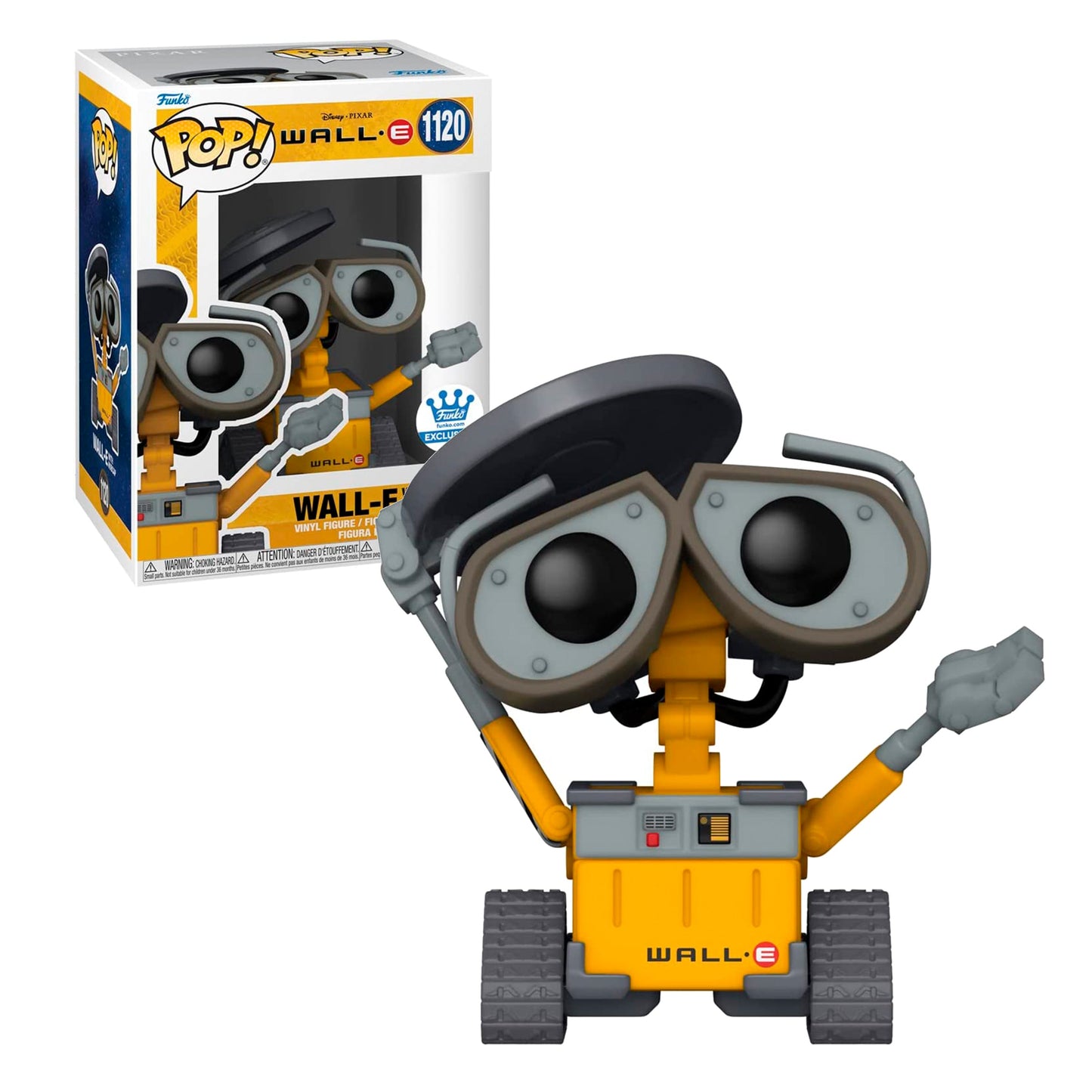 Funko Pop Disney: Wall-E: Wall-E con Tapa de Basura Funko Shop